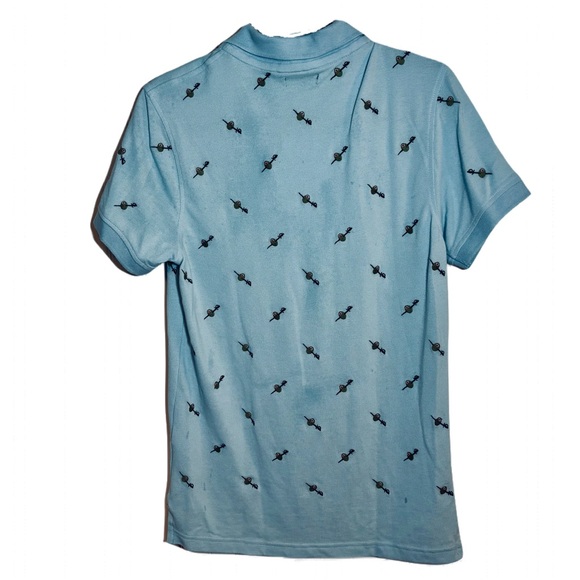 Men’s J Crew polo shirt. Details with stitch olives ready for a martini Size XS - Picture 2 of 5